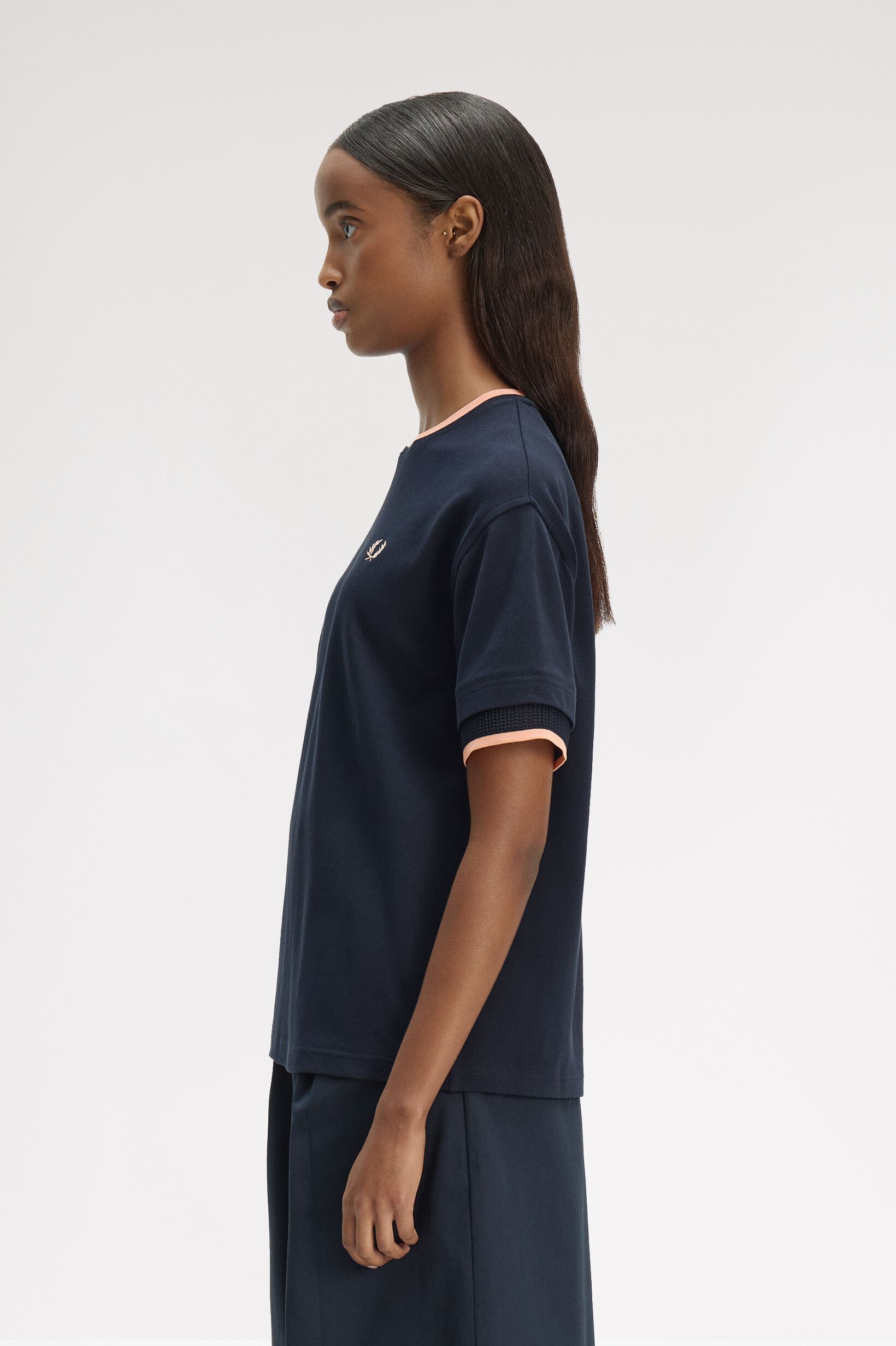 FRED PERRY 「Tipped Mesh Pique T-Shirt」|Tシャツ・カットソー|
