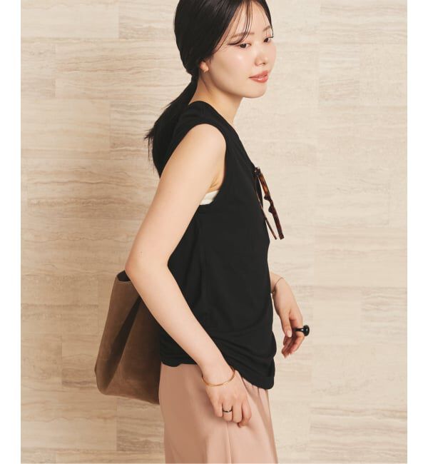 Plage「《予約》Loose sleeveless Tシャツ」|Tシャツ・カットソー|