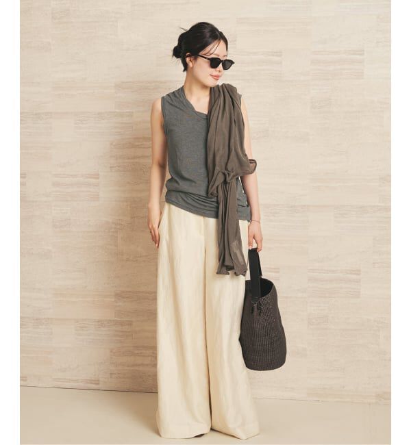 Plage「《予約》Loose sleeveless Tシャツ」|Tシャツ・カットソー|