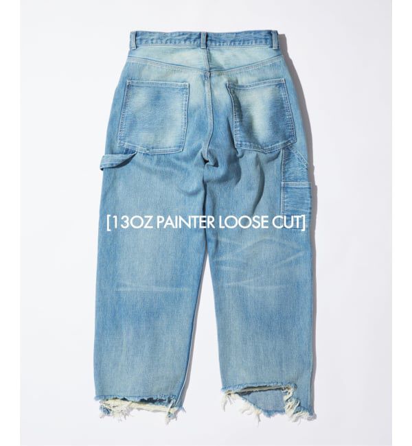 JOURNAL STANDARD「13オンス ペインター ルーズ カット パンツ」|デニム|