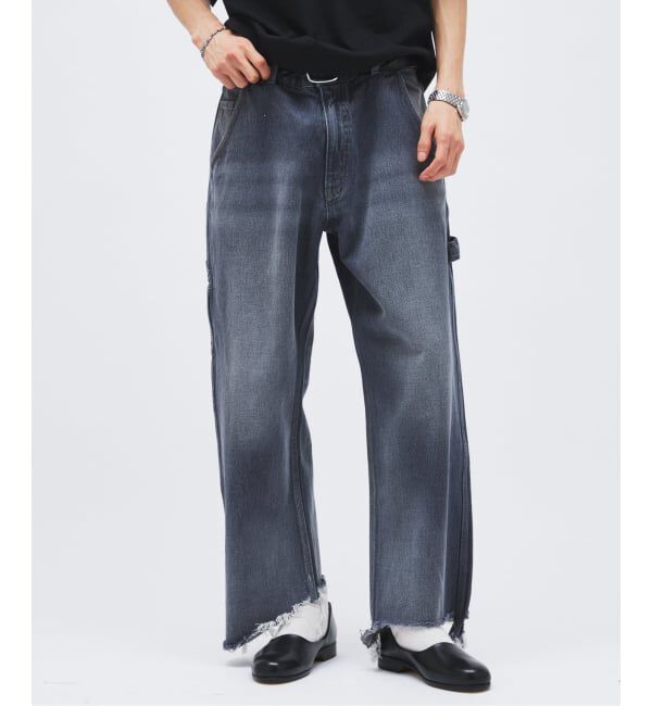 JOURNAL STANDARD「13オンス ペインター ルーズ カット パンツ」|デニム|