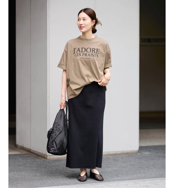 FRAMeWORK「≪WEB限定 / 追加≫フレンチロゴTシャツ 2」|Tシャツ・カットソー|
