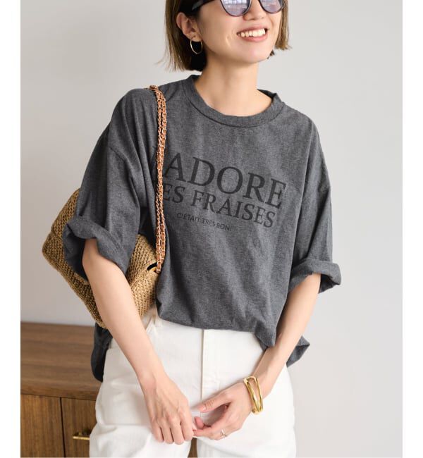 FRAMeWORK「≪WEB限定 / 追加≫フレンチロゴTシャツ 2」|Tシャツ・カットソー|