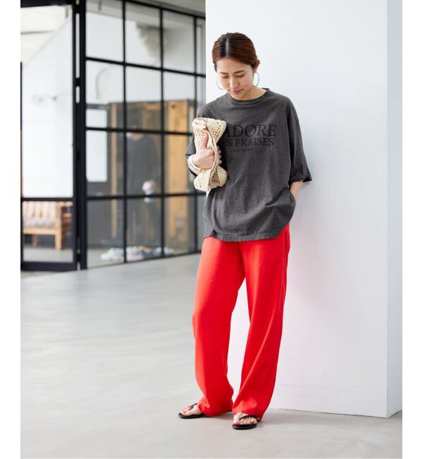 FRAMeWORK「≪WEB限定 / 追加≫フレンチロゴTシャツ 2」|Tシャツ・カットソー|