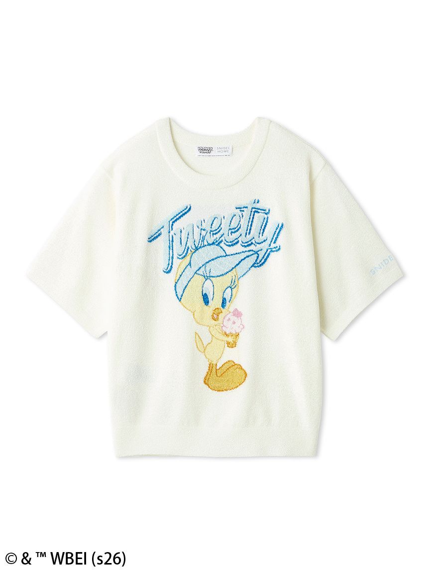 SNIDEL HOME「【Tweety】モチーフニットプルオーバー」|ルームウェア|IVR