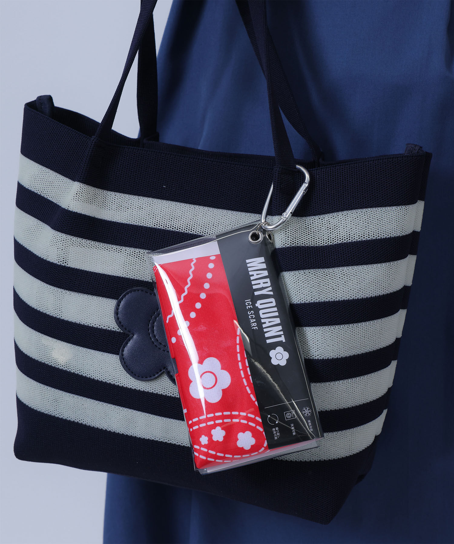 MARY QUANT「バンダナライクアイス スカーフ」|バンダナ・スカーフ|
