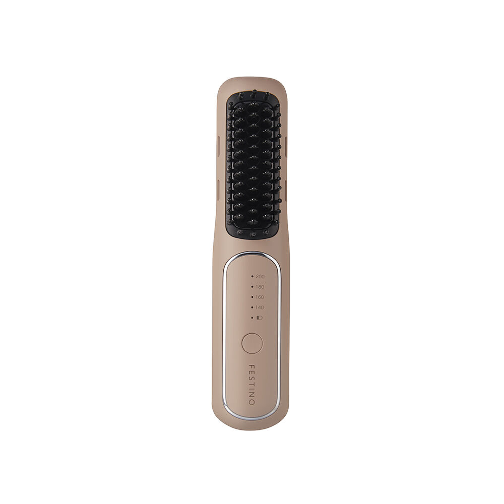 FESTINO「フェスティノ 充電式 スタイリング ヒーターブラシ」|ヘアスタイリング|