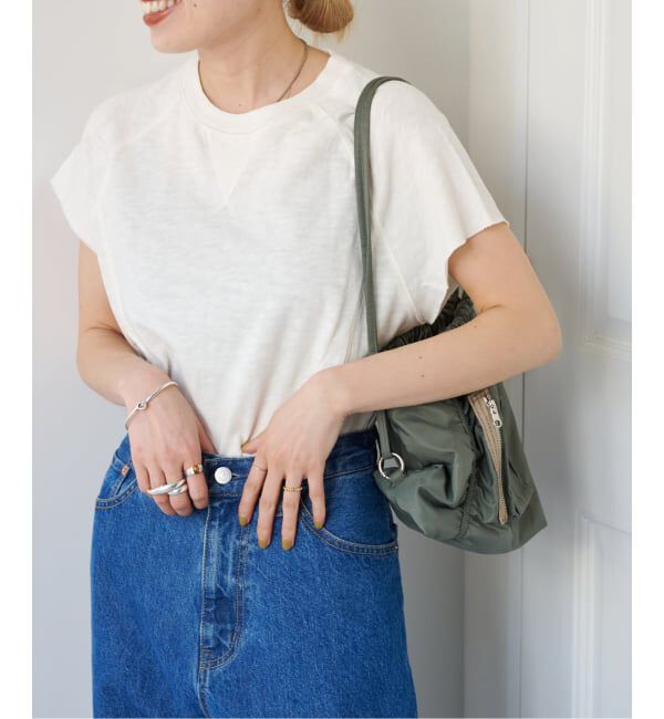 OUTDOOR PRODUCTS Usual Things「スラブストレッチフレンチスリーブTEE」|Tシャツ・カットソー|