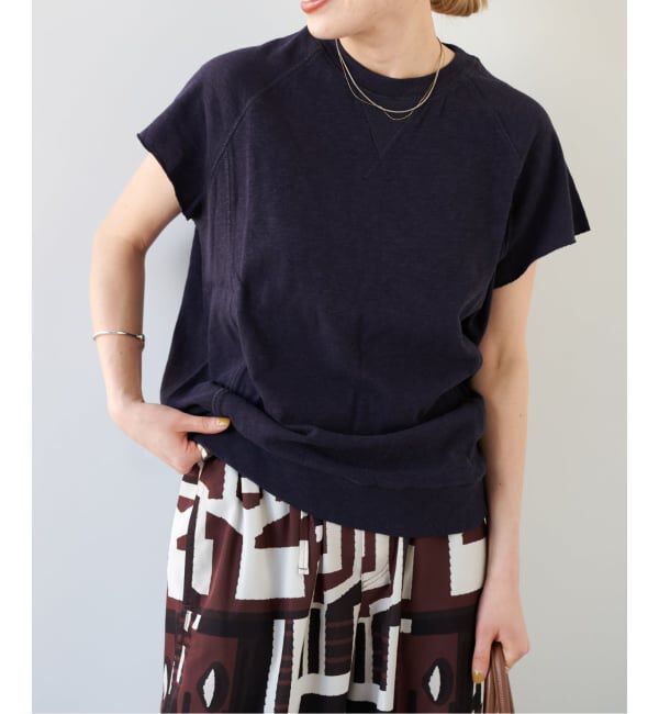 OUTDOOR PRODUCTS Usual Things「スラブストレッチフレンチスリーブTEE」|Tシャツ・カットソー|