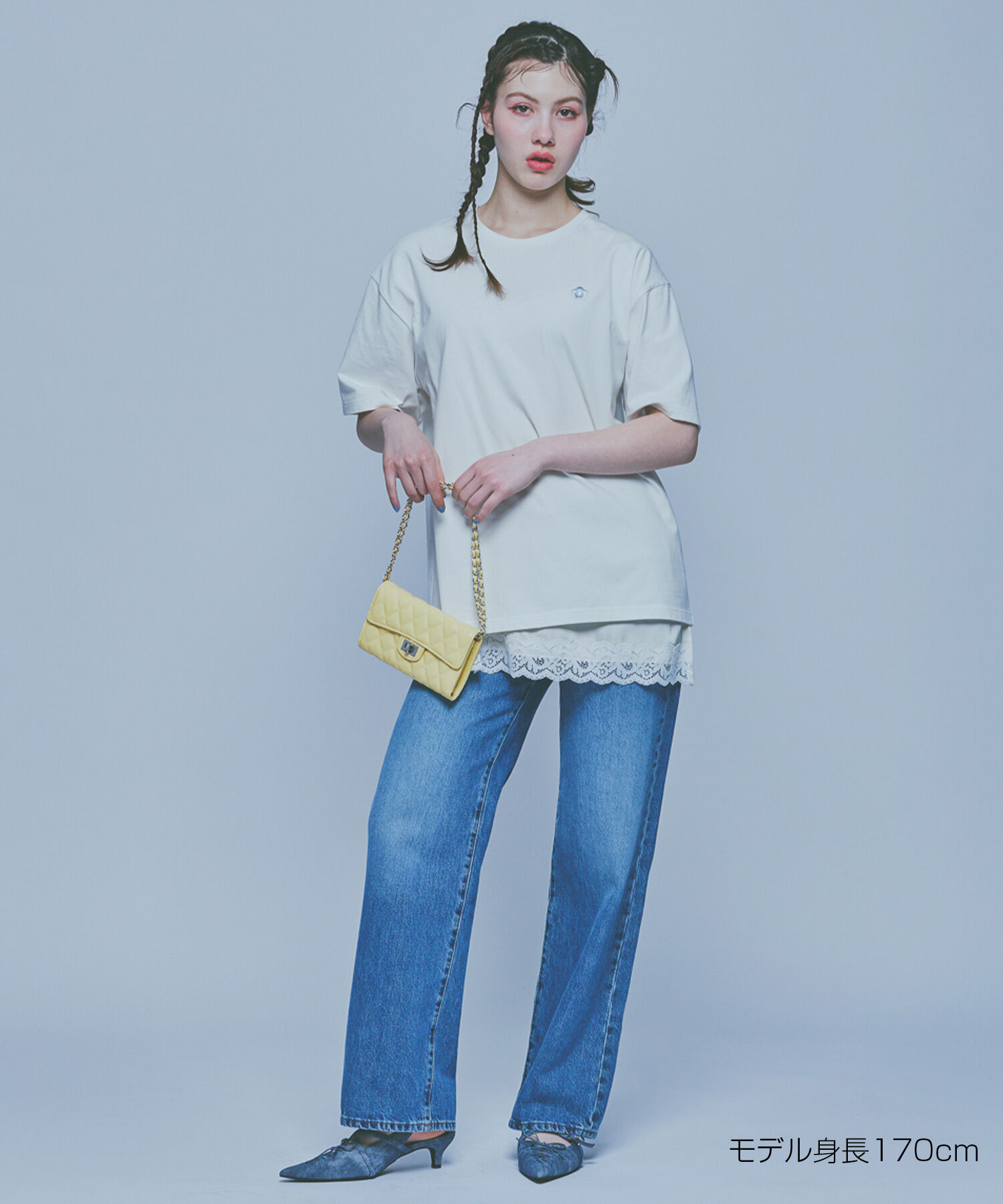 MARY QUANT「バックハート Tシャツ」|Tシャツ・カットソー|