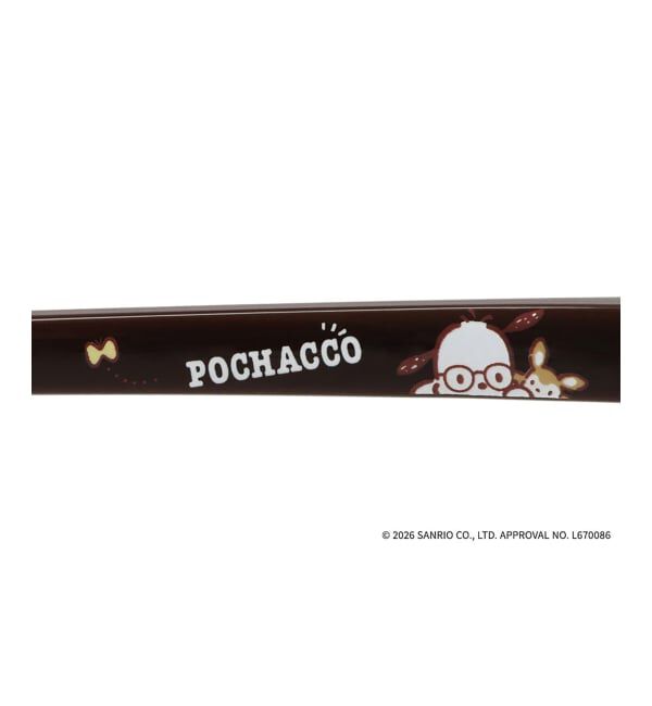  「Zoff｜POCHACCO ウェリントン型 メガネ | ラバーテンプル ズレ落ち防止 読書 ビジネス レンズ交換券付」|メガネ|