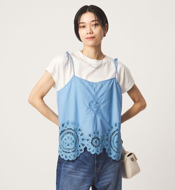 UNITED ARROWS green label relaxing「【別注】＜Fanaka＞レース キャミソール」|キャミソール|