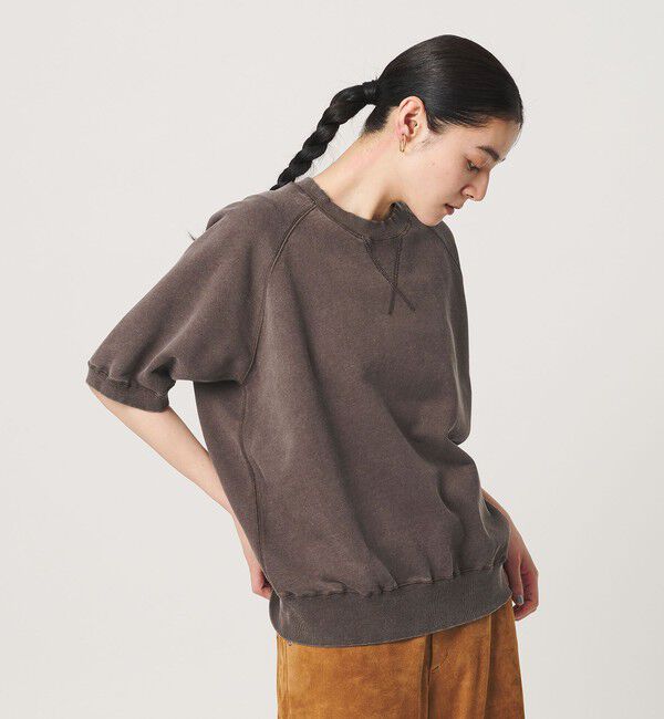 BEAUTY&YOUTH UNITED ARROWS「コットン裏毛 ショートスリーブ スウェットプルオーバー」|スウェット・ジャージ|