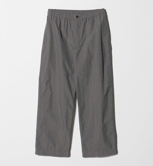 BEAUTY&YOUTH UNITED ARROWS「バギー チェック イージー パンツ NO.11」|チノ|MD.GRAY