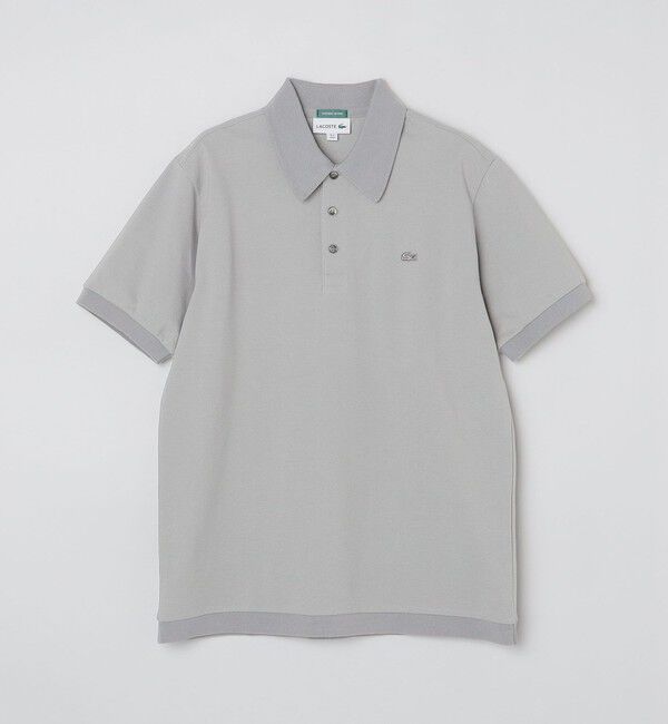 SHIPS「【SHIPS別注】LACOSTE: クラシック ニットリブ ポロシャツ」|ポロシャツ|