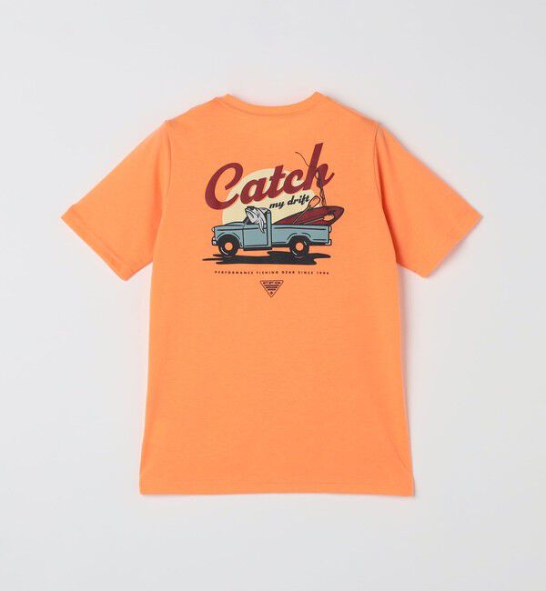 SHIPS any「Columbia: PFG ロゴ プリント Tシャツ<KIDS>」|Tシャツ・カットソー|