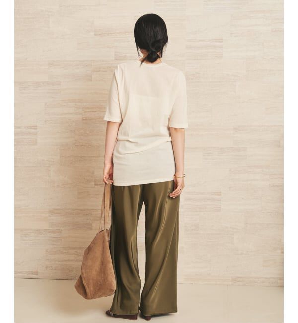 Plage「《予約》Cutoff satin パンツ」|その他|