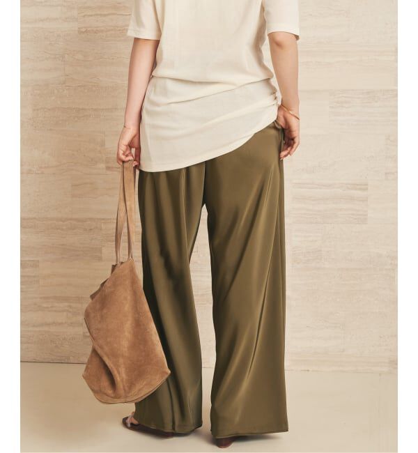 Plage「《予約》Cutoff satin パンツ」|その他|