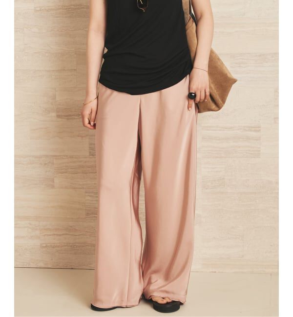 Plage「《予約》Cutoff satin パンツ」|その他|