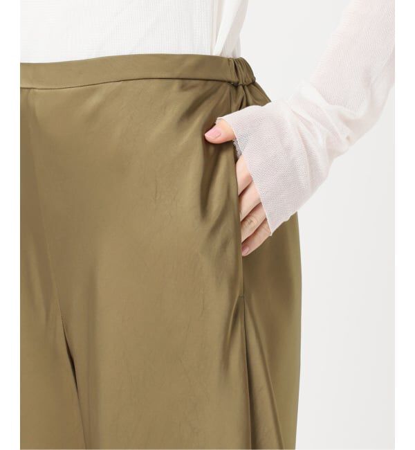 Plage「《予約》Cutoff satin パンツ」|その他|