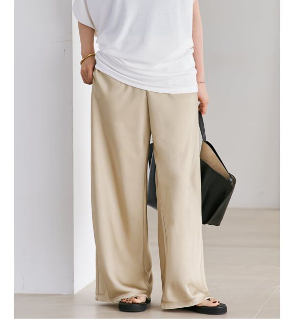 Plage「《予約》Cutoff satin パンツ」|その他|