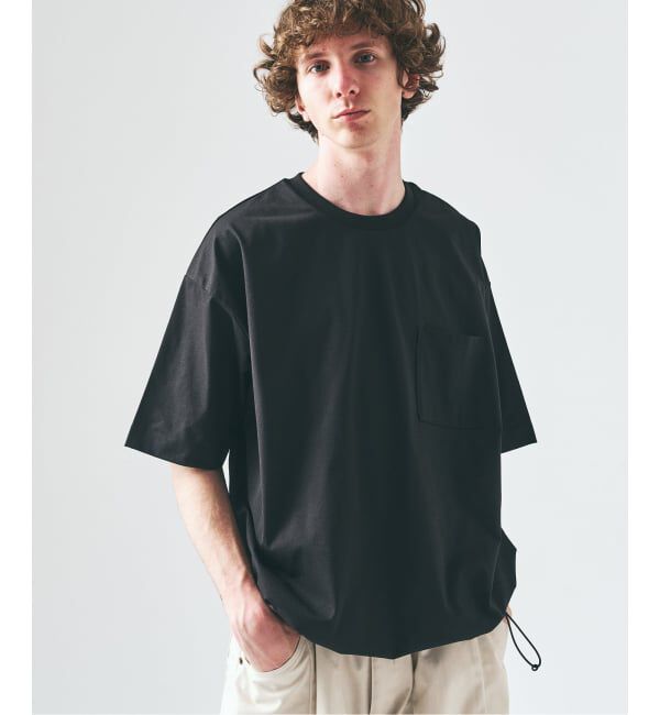 417 EDIFICE「PERFECTECH / パーフェクテック ショートスリーブT」|Tシャツ・カットソー|ブラック
