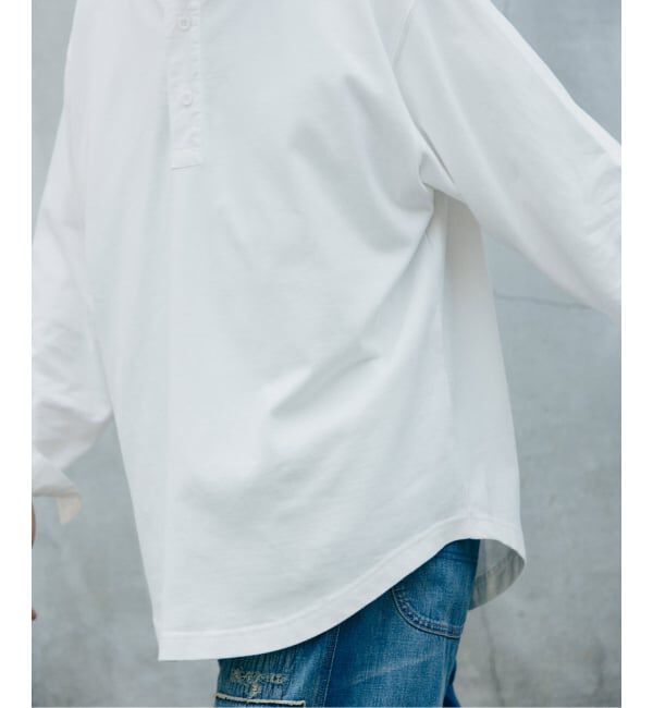 JOURNAL STANDARD relume「ガーメントダイ スリーピング ヘンリーネック Tシャツ」|Tシャツ・カットソー|