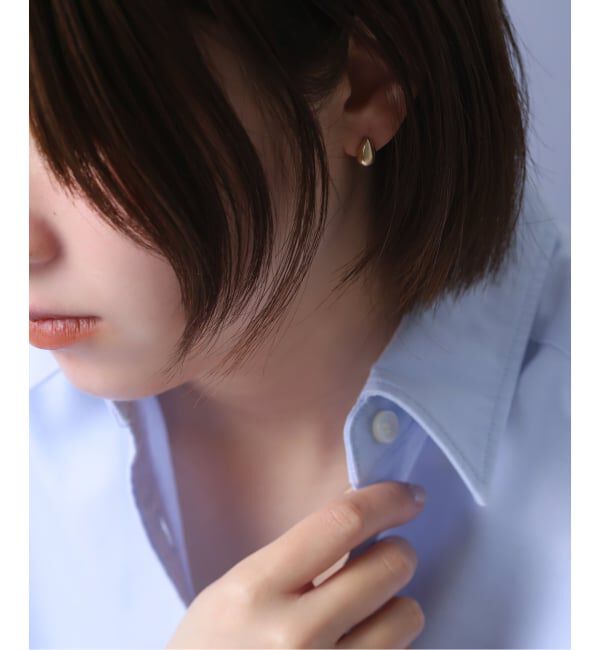 Spick and Span「《WEB限定》【SAMH by LILAS】ドロップピアスK18GP（両耳）」|ピアス|