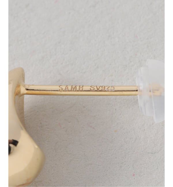 Spick and Span「《WEB限定》【SAMH by LILAS】ドロップピアスK18GP（両耳）」|ピアス|