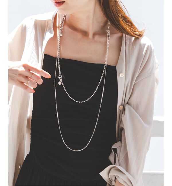 NOBLE「《追加》in mood/インムード MULTIBALL CHAIN-necklace」|ネックレス|