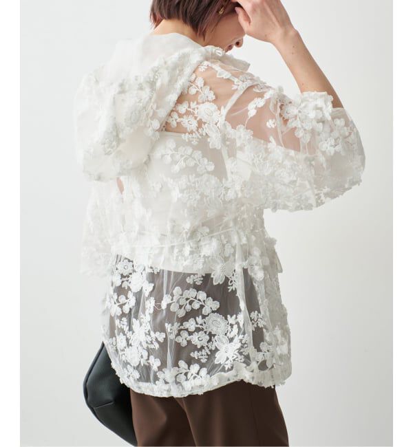 Spick and Span「《一部店舗+WEB限定》LAYAS/レイヤーズ 別注レースアノラック」|その他|