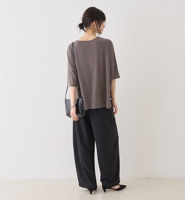 Rouge vif「シアーロゴオーバーサイズTシャツ【予約】」|Tシャツ・カットソー|
