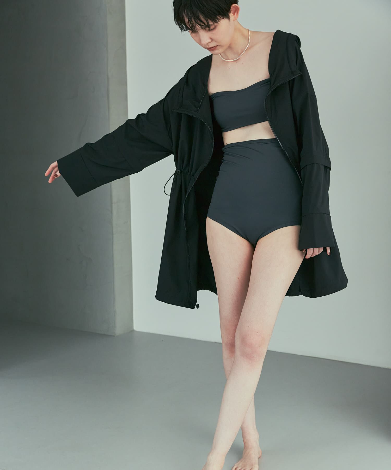 URBAN RESEARCH「『UVカット』Swim URBAN RESEARCH　スイム2WAYラッシュガードパーカー」|ビキニ|