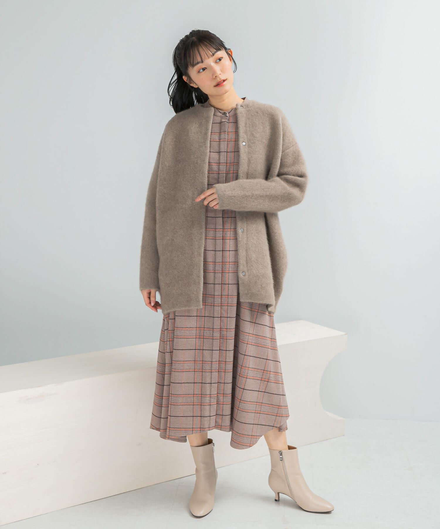 URBAN RESEARCH ROSSO「『WEB限定』イレギュラーヘムワンピース」|ワンピース|