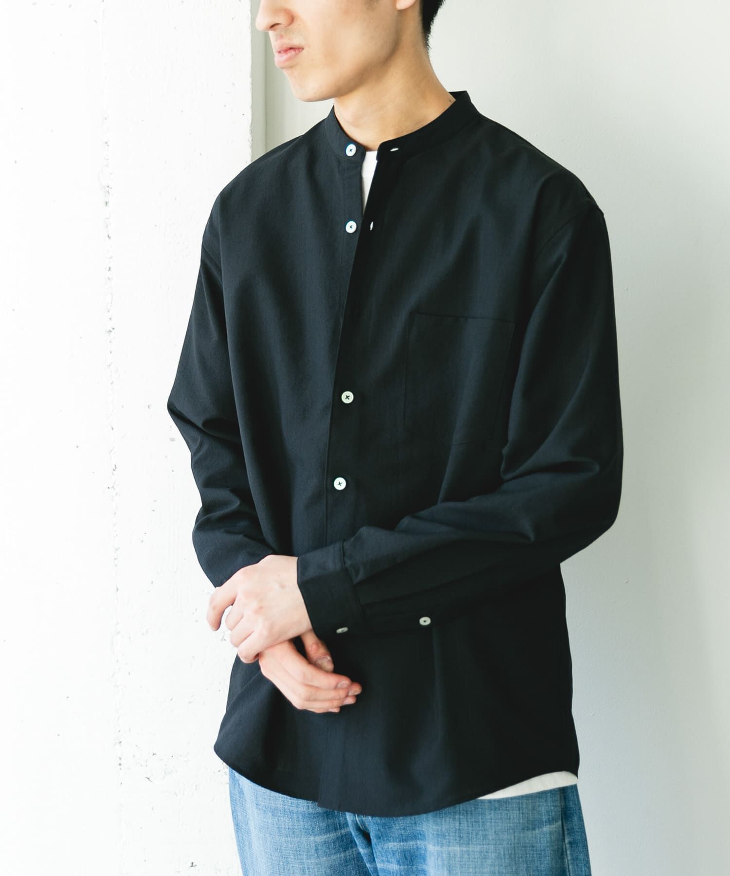 URBAN RESEARCH DOORS「『XLｻｲｽﾞ/WEB限定』『吸水速乾』ｾｵｱﾙﾌｧﾊﾞﾝﾄﾞｶﾗｰﾛﾝｸ 」|シャツ・ブラウス|
