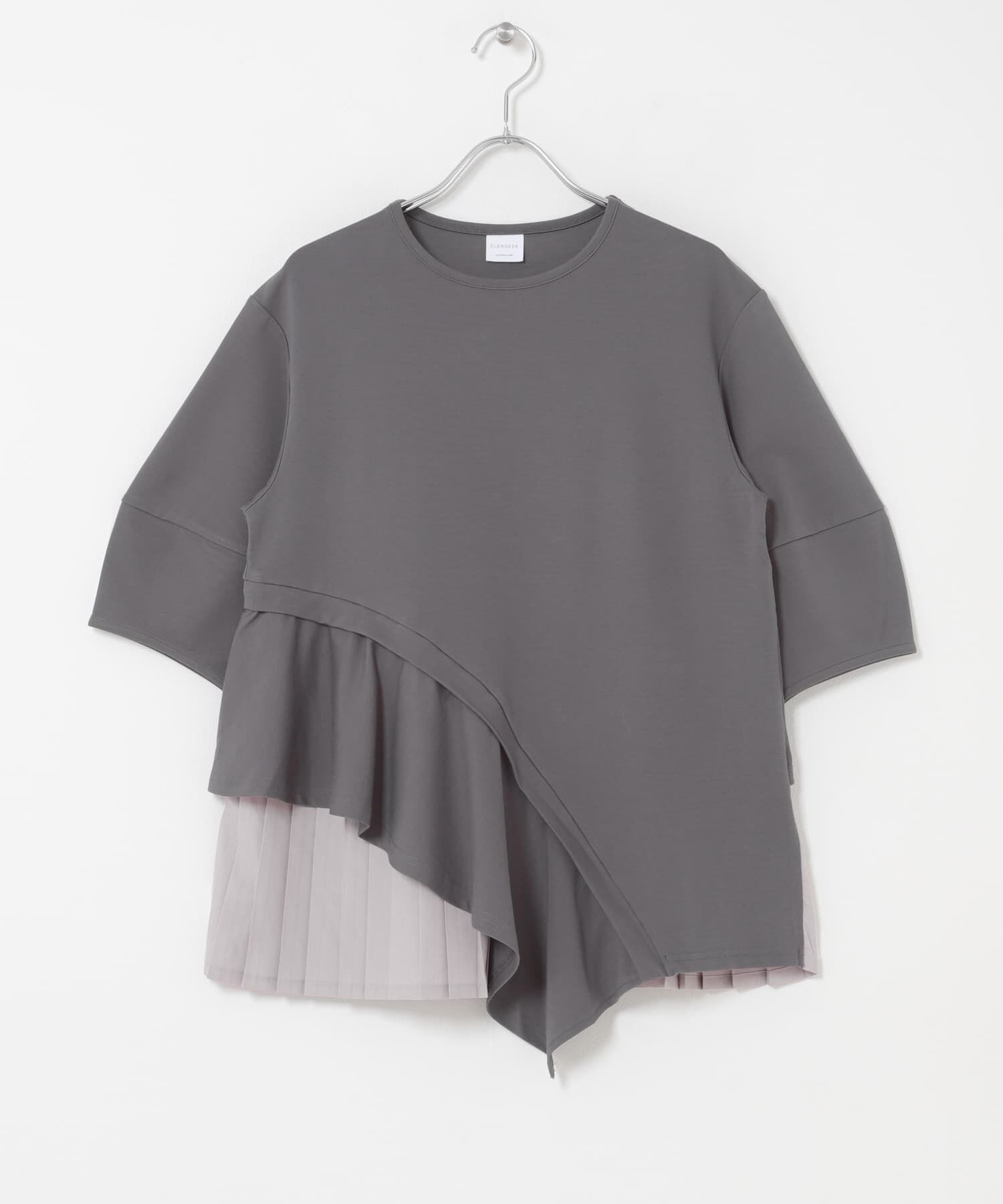 URBAN RESEARCH ROSSO「ELENDEEK　SLIDE FLARE DOCKING CUT AND SEWN」|Tシャツ・カットソー|