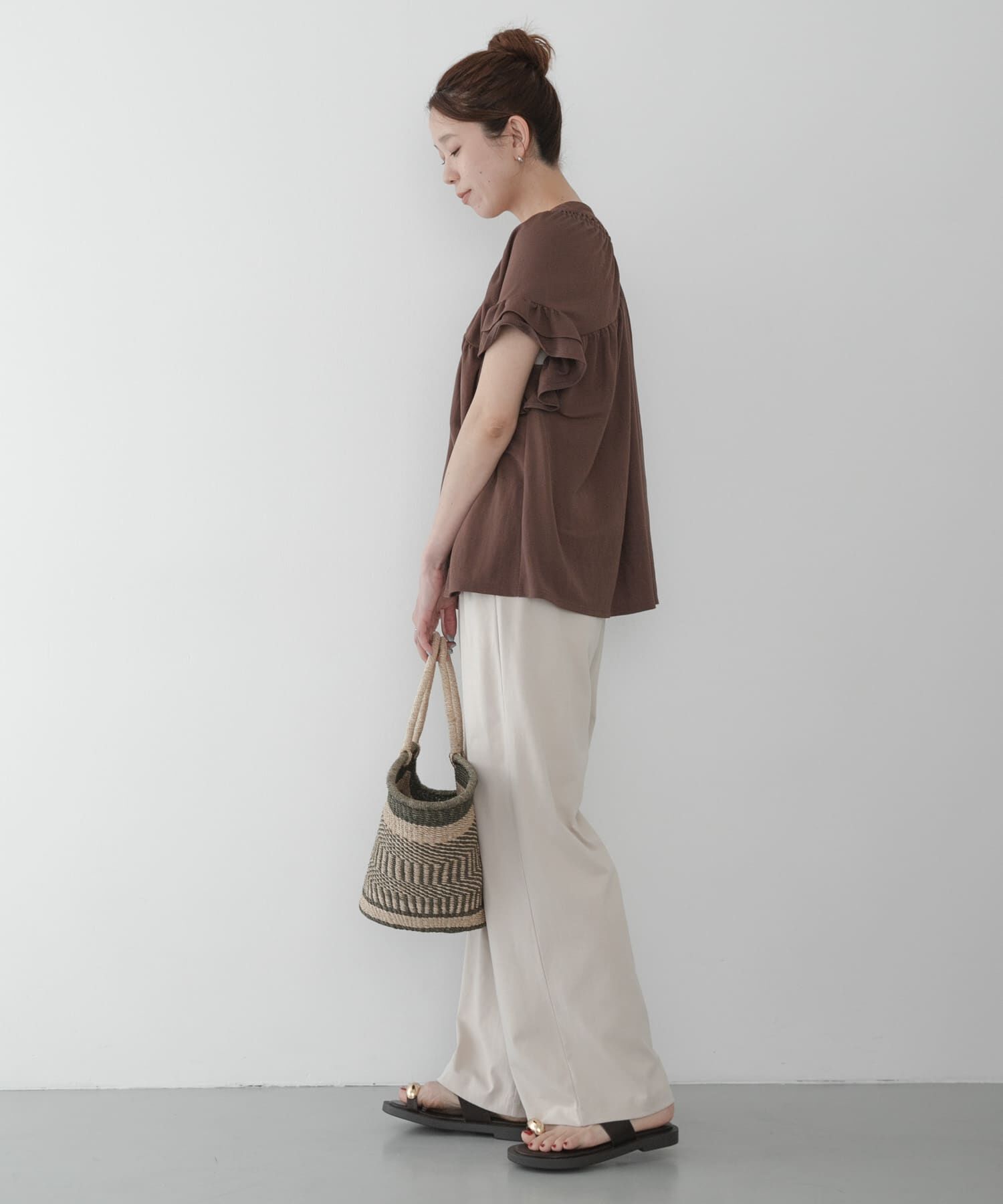 Sonny Label 「『WEB限定』『UR TECH ひやサラクール』イージーワンタックパンツ」|その他|