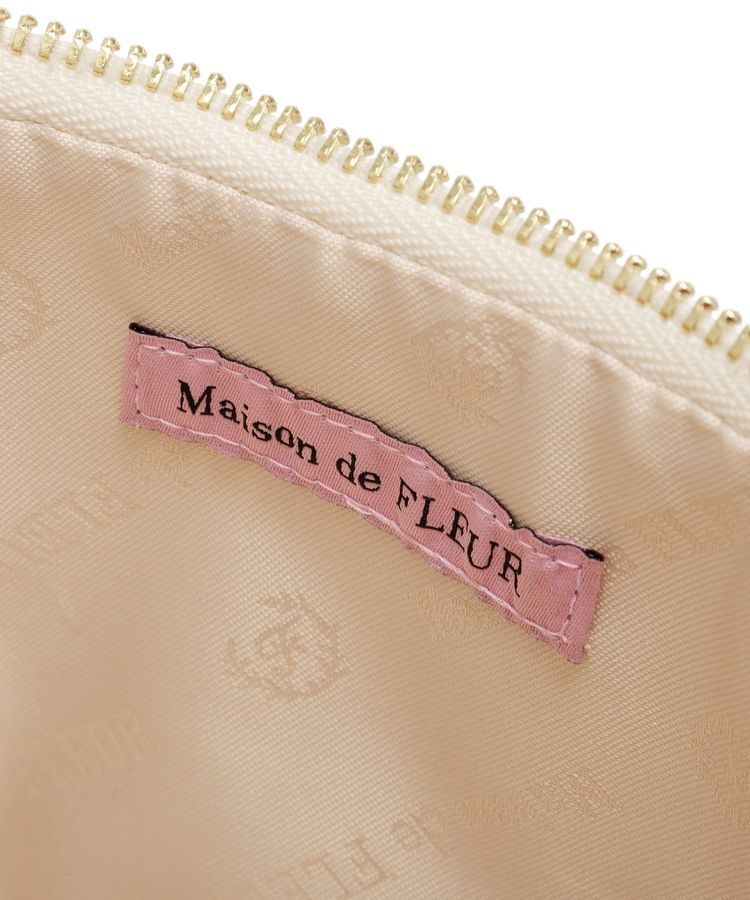 Maison de FLEUR「【2Way】ツイードキューブショルダーバッグ」|ハンドバッグ|