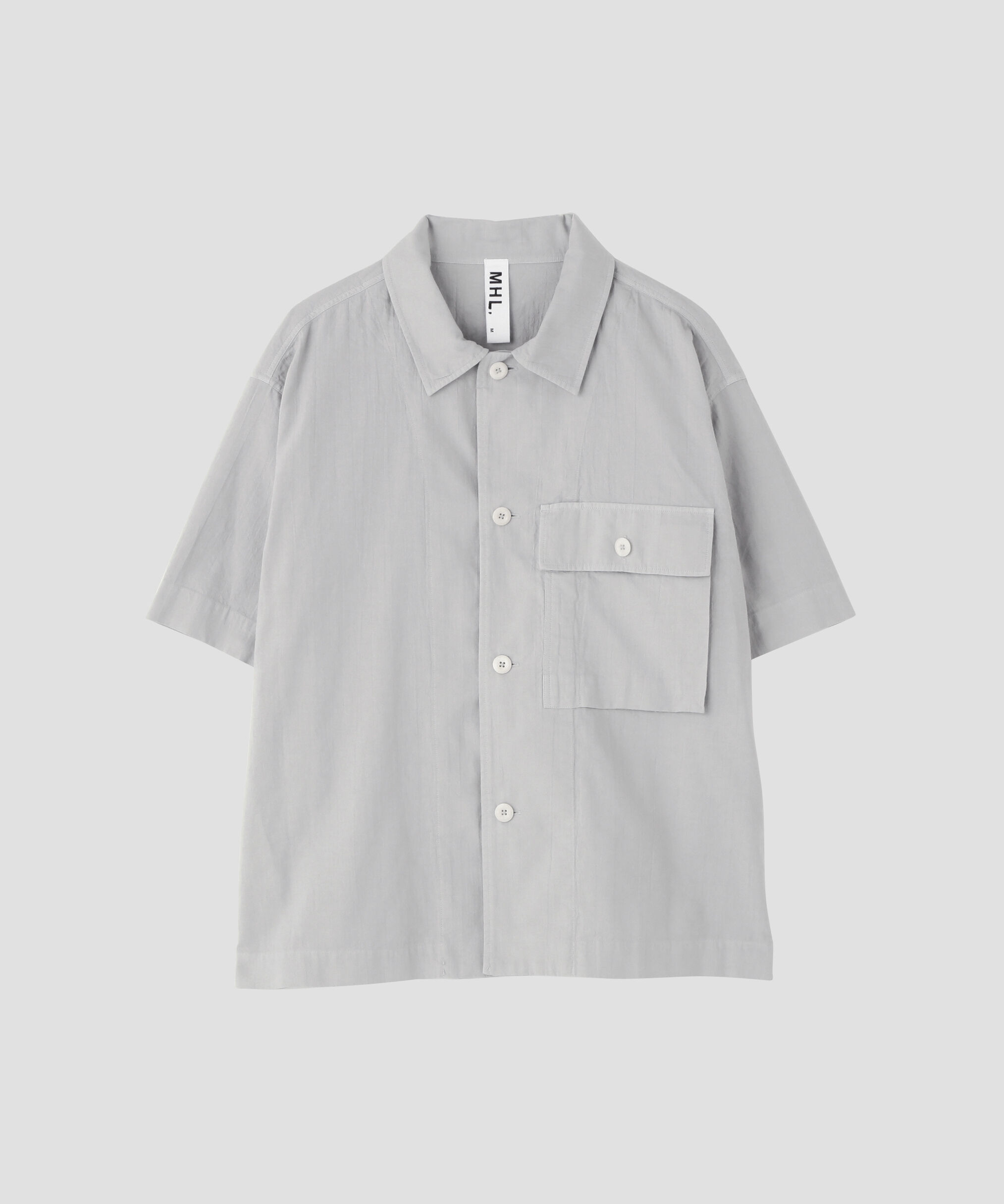 MHL.「GARMENT DYED FINE COTTON OXFORD SHIRT」|シャツ・ブラウス|