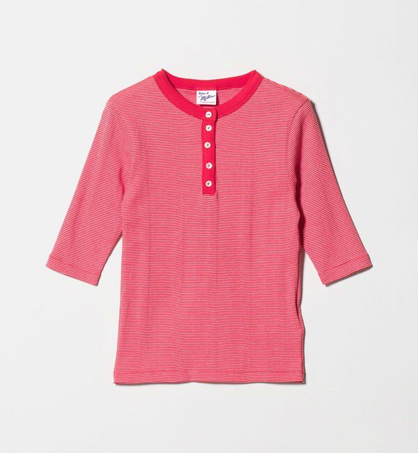 UNITED ARROWS green label relaxing「＜Robert P. Miller＞ヘンリーネック 5分袖 プルオーバー カットソー」|Tシャツ・カットソー|