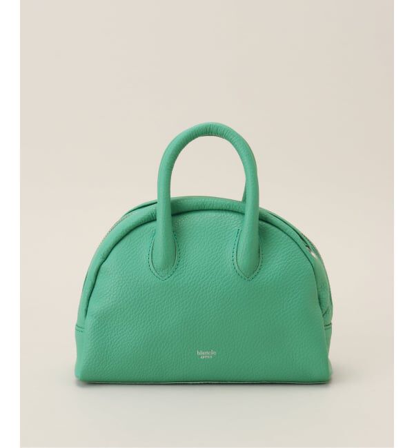  「【blancle/ ブランクレ】S.LETHER 2WAY MINI BOSTON」|ボストンバッグ|グリーン