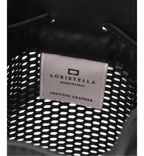  「LORISTELLA / ロリステッラ メッシュ&times;レザーコンビショルダーバッグ」|ショルダー・メッセンジャー|