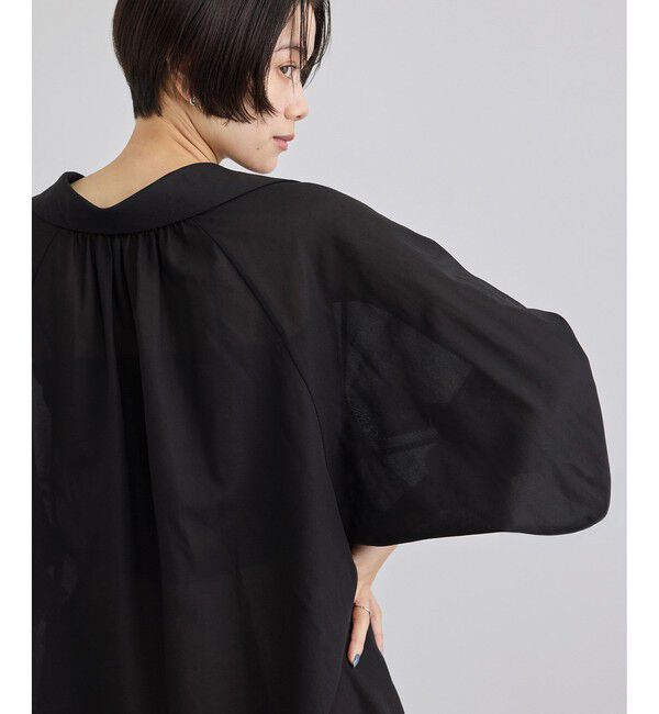 SALON adam et rope'「シアーコットンヴィンテージブラウス」|シャツ・ブラウス|