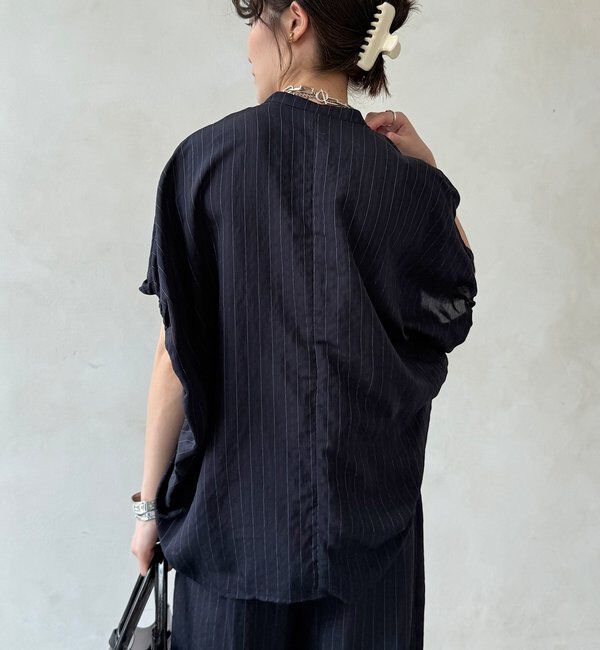 「【WEB限定/セットアップ可能】ダブルストライプシャツ」|シャツ・ブラウス|