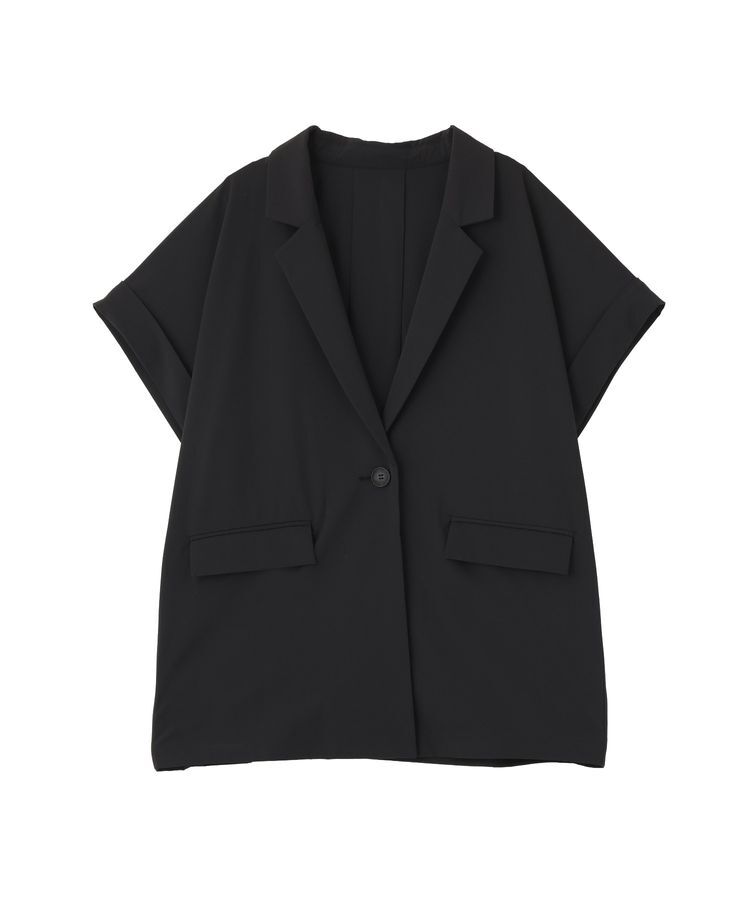 AMERICAN HOLIC「【マルチ機能】フレンチスリーブジャケット」|テーラードジャケット|Black
