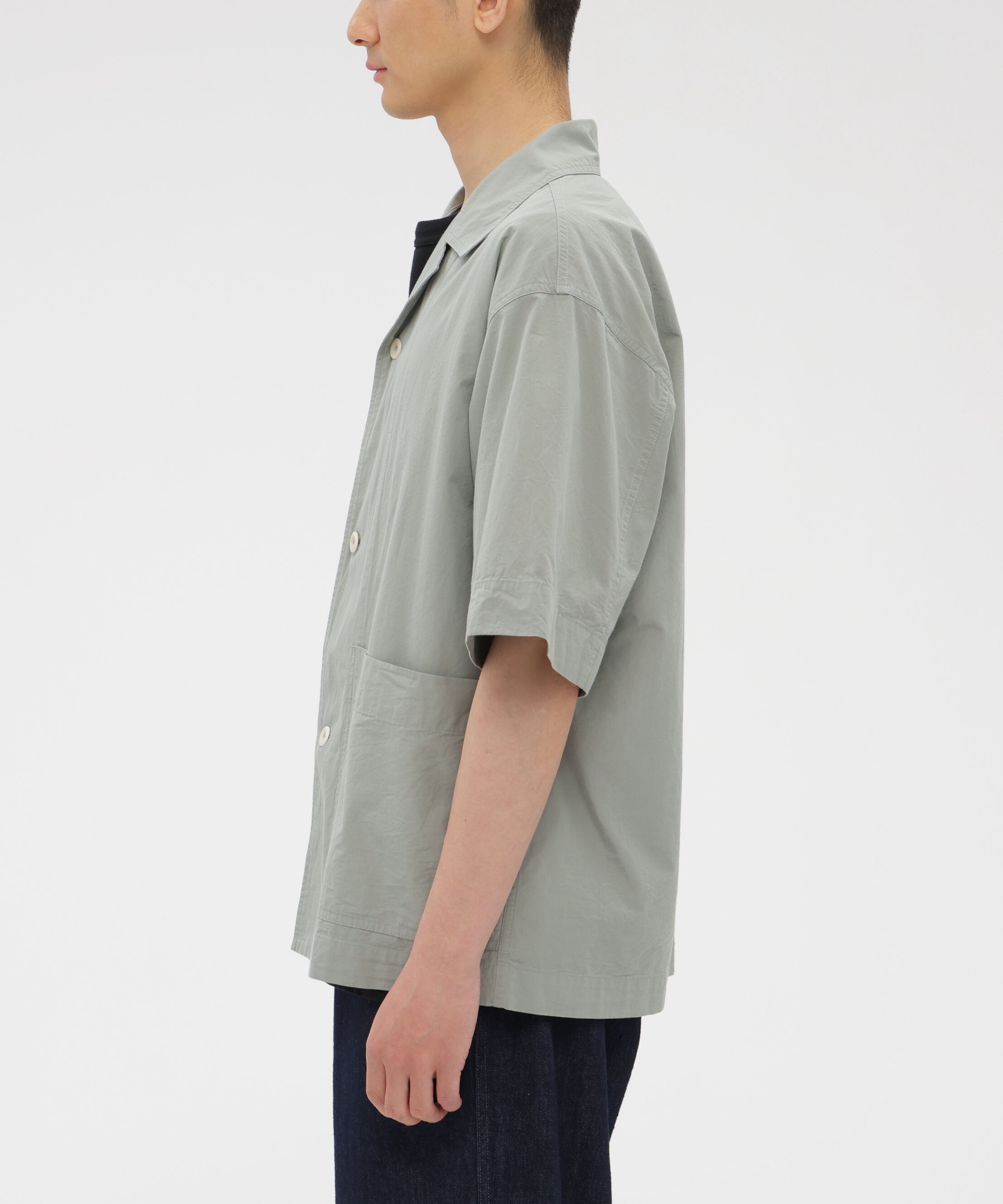 MHL.「SANDED COTTON LINEN SHIRT」|シャツ・ブラウス|