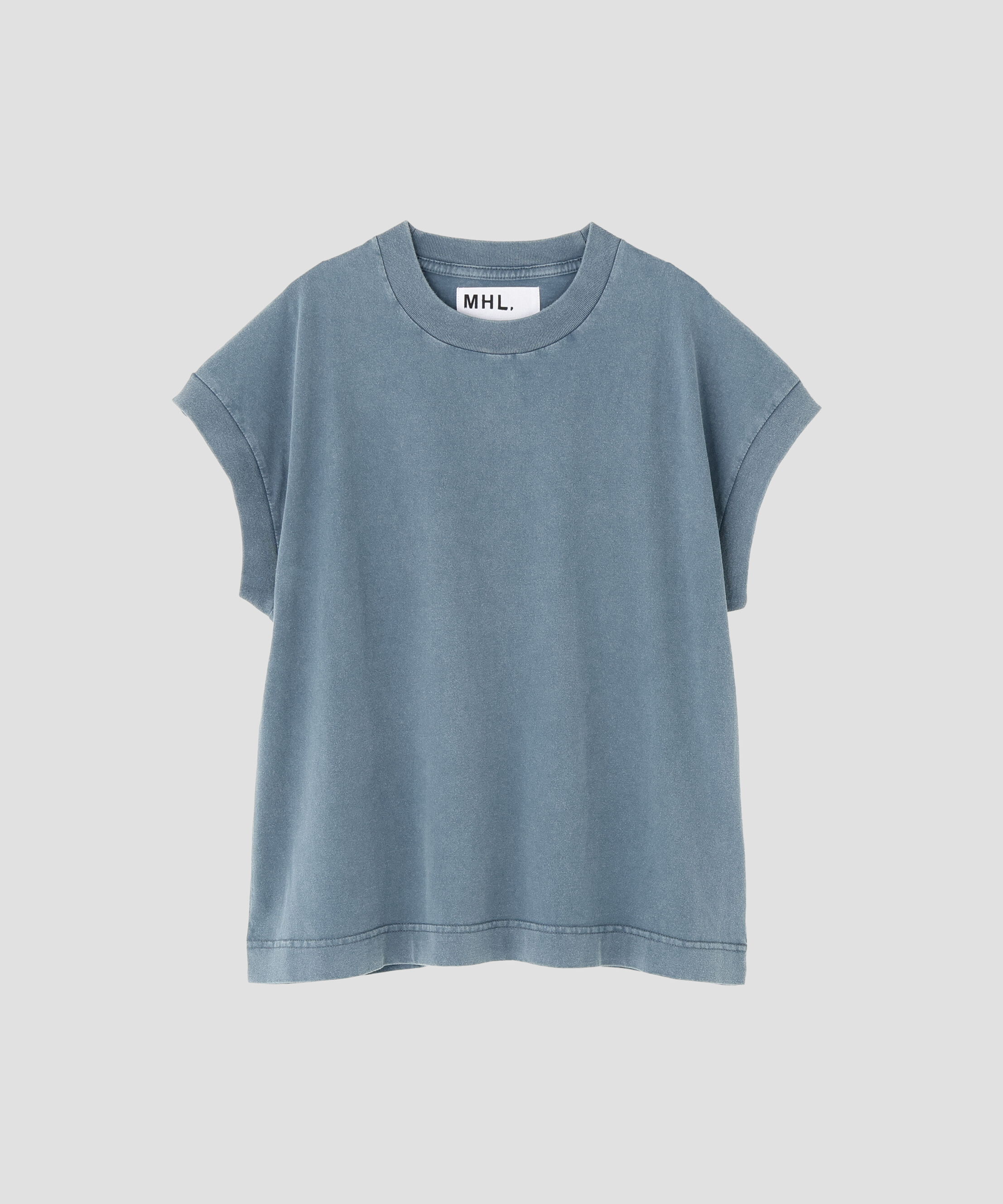 MHL.「FADED ROUGH COTTON JERSEY TOP」|Tシャツ・カットソー|