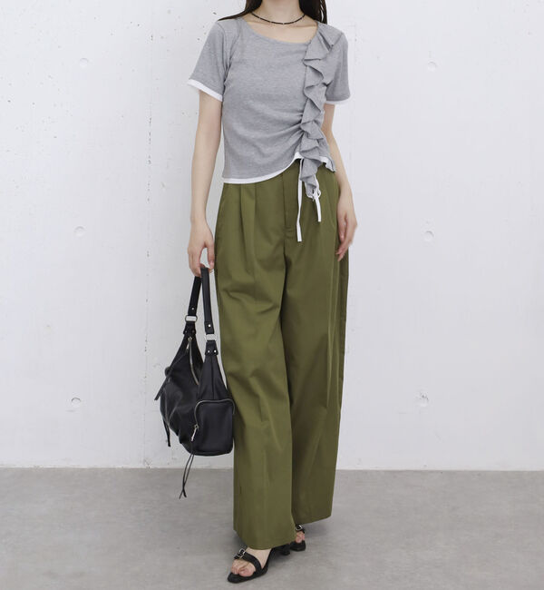 archives「フリルドロストカットＴＯＰＳ　５Ｓ」|Tシャツ・カットソー|