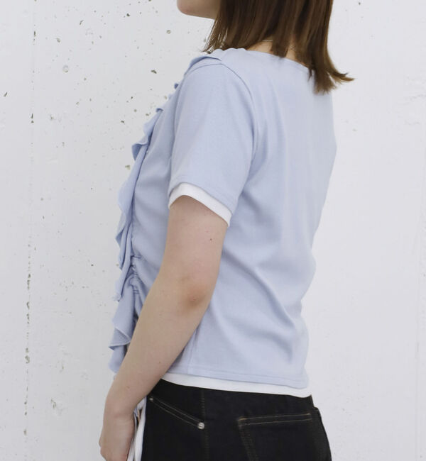 archives「フリルドロストカットＴＯＰＳ　５Ｓ」|Tシャツ・カットソー|