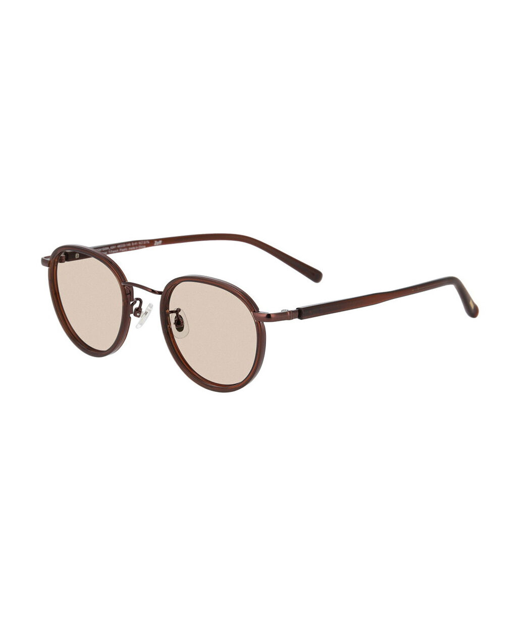  「Zoff | UNITED ARROWS ボストン型 サングラス メタルフレーム UVカット ズレ防止 ユナイテッドアローズ」|サングラス|